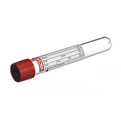 Picture of Tube 9ml Serum Clot activator, red cap (50 pcs)
