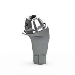 Picture of BioHorizons Multi-unit 17° Angled Abutment for CONELOG, Ø3.8/4.3 x 2mm (GH), Type A
