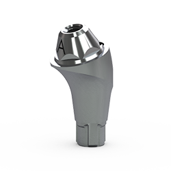 Picture of BioHorizons Multi-unit 17° Angled Abutment for CONELOG, Ø3.8/4.3 x 3mm (GH), Type A
