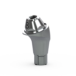 Picture of BioHorizons Multi-unit 17° Angled Abutment for CONELOG, Ø3.8/4.3 x 2mm (GH), Type B