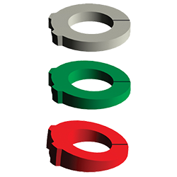 Picture of Directional Rings (Set of 3: 0°, 7°, and 14° rings)