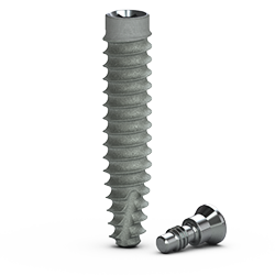 Imagen de 3.8mm x 18mm Tapered Pro Implant, Laser-Lok, RBT
