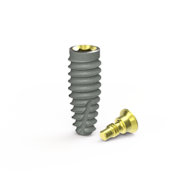 Picture of 4.6mm x 12mm Tapered Pro Implant, RBT