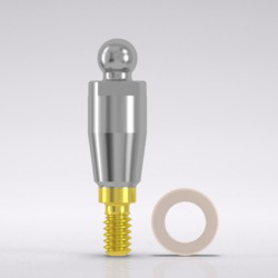 Picture of CONELOG® Ball abutment male Ø 3.8 mm, GH 3.0 mm