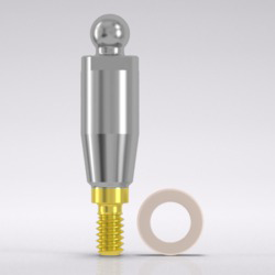 Picture of CONELOG® Ball abutment male Ø 3.8 mm, GH 4.5 mm