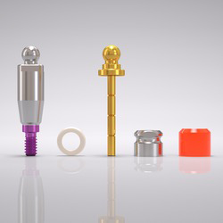 Picture of CONELOG® Ball abutment set Ø 4.3 mm, GH 4.5 mm