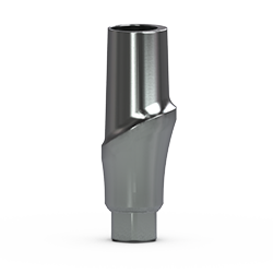 Picture of Grey Contour Abutment, Straight, 3mm Buccal Height