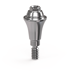 Picture of Conical Multi-unit Straight Abutment, 3mm GH, Non-engaging, Narrow