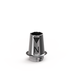 Picture of Conical Ti Base, Non-engaging, 0.8mm GH, Narrow