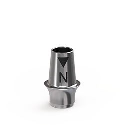 Picture of Conical Ti Base, Non-engaging, 2.0mm GH, Narrow