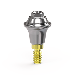 Picture of Conical Multi-unit Straight Abutment, 2mm GH, Non-engaging, Regular