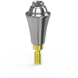 Picture of Conical Multi-unit Straight Abutment, 4mm GH, Non-engaging, Regular