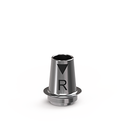 Picture of Conical Ti Base, Non-engaging, 0.8mm GH, Regular
