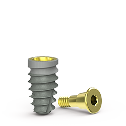 Picture of Tapered Short Conical Implant, Ø4.2 x 7.5mm, Laser-Lok and RBT