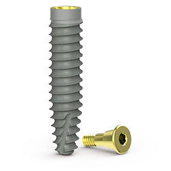 Picture of Tapered Pro Conical Implant, Ø4.2 x 18mm, Laser-Lok and RBT