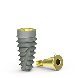 Picture of Tapered Pro Conical Implant, Ø4.6 x 9mm, Laser-Lok and RBT, Regular