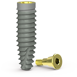 Picture of Tapered Pro Conical Implant, Ø4.6 x 15mm, Laser-Lok and RBT, Regular