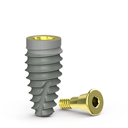 Picture of Tapered Pro Conical Implant, Ø5.2 x 10.5mm, Laser-Lok and RBT, Regular