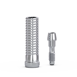 Picture of FlatOne® Abutment Titanium Cylinder, Narrow, w/ Retaining Screw