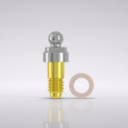 Picture of CAMLOG® Ball abutment male part Ø 3.8 mm, GH 1.5 mm