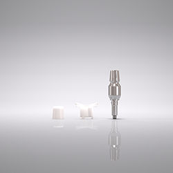 Picture of CAMLOG® Impression post, wide body, closed tray, Ø 3.3 mm, prosthetic height 10.7 mm, titanium alloy