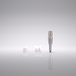 Picture of CAMLOG® Impression post, cylindrical, closed tray, Ø 3.3 mm, prosthetic height 10.7 mm, titanium all