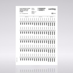Picture of CAMLOG® X-Ray transfer pictures, SCREW-LINE, Ø 3.3 mm