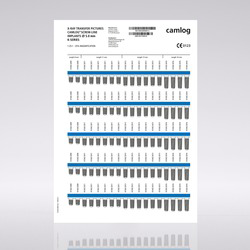 Picture of CAMLOG® X-Ray transfer pictures, SCREW-LINE, Ø 5.0 mm