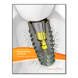 Picture of Tapered Pro Conical Catalog & Surgical Manual