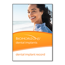Picture of Patient Dental Implant Record (pack of 15)