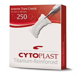 Picture of Cytoplast Ti-250 Anterior Trans Crestal 24x38mm (box of 2)