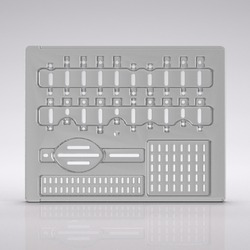 Picture of iSy® Surgical and prosthetic box, without content