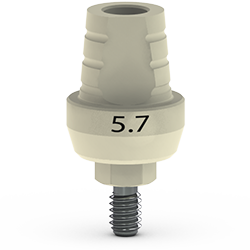 Picture of PEEK Scan Abutment, 5.7mm