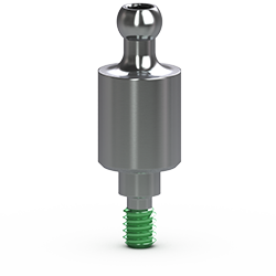 Picture of Int./Sing-stg. 4.5mm Ball Abutment, 5mm Collar