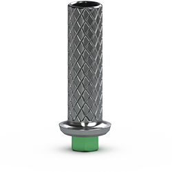 Picture of Internal 4.5mm Titanium Temporary Abutment, Hexed