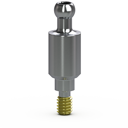 Picture of Int./Sing-stg. 3.5mm Ball Abutment, 5mm Collar