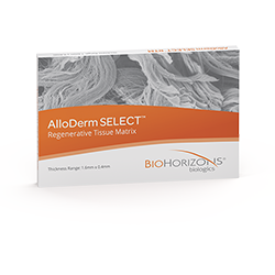 Picture of AlloDerm Select ready to use, 1cm x 4cm