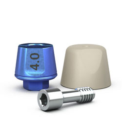 Picture of Single-stage 5.7mm Simple Solutions Abutment, 4.0mm
