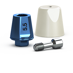 Picture of Single-stage 5.7mm Simple Solutions Abutment Pack, 5.5mm