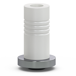 Picture of Tissue Level 5.7mm Custom Cast Abutment, Non-Hexed