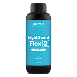 Picture of SprintRay NightGuard Flex 2 - Ocean Blue -1 Kg