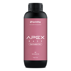 Picture of SprintRay APEX Base - Dark Reddish Pink - 1 Kg