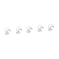 Picture of Tube Clamps (Implantmed) (set of 5)