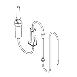 Picture of Disposable Irrigation Tubing, 2.2m (Implantmed and Elcomed SA-310) (box of 6)