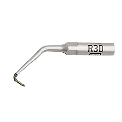 Picture of R3D tip, angled, diamond coated for root canal preparation