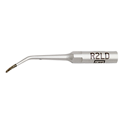 Picture of R2LD tip, left curved diamond coated for root canal preparation