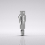 Picture of CONELOG® Healing cap Ø 3.3 mm, GH 4.0 mm, bottleneck