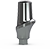Picture of 3.5mm Straight Contour Abutment (3mm buccal height)